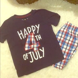 July 4th short set